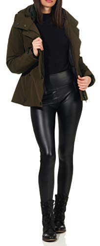 Malito Donna Giacca Invernale Cappuccio Giacca