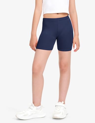 Image of BOOPH Girls Bike Shorts Toddler Cartwheel Short for Dance Underdress | Kids Biker Shorts for 2-10T