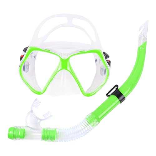 Conjunto de snorkel - equipo de buceo para adultos, gafas antifugas | Equipo profesional de snorkel, lente de vidrio templado anti-buas para natación, aventuras pl