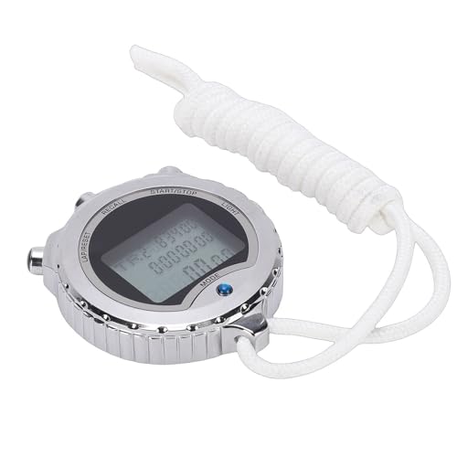 Chronomètre multifonction haute précision au centième de seconde avec mémoire - 5