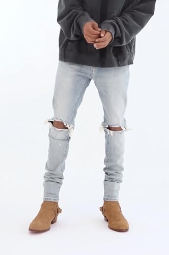 mnml Jeans skinny masculino X1, Azul, 41 | Amazon.com.br