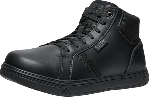 KEEN Utility Men's Kenton Mid Top PTC Soft Toe Non Slip Kitchen Work Sneakers