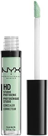 NYX PROFESSIONAL MAKEUP HD Studio Photogenic Concealer Wand, Medium Coverage - Green