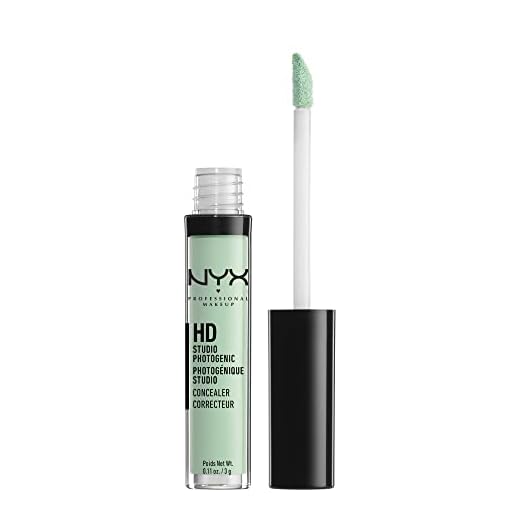NYX PROFESSIONAL MAKEUP HD Studio Photogenic Concealer Wand, Medium Coverage - Green