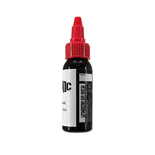 DYNAMIC - Tinta Tatuaje para el cuerpo Color Union Black 1oz