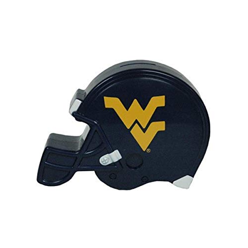 Gameday Outfitters NCAA West Virginia Mountaineers 12DP Playing Cards & Helmet Case (2 Pack), One Size, Multicolor