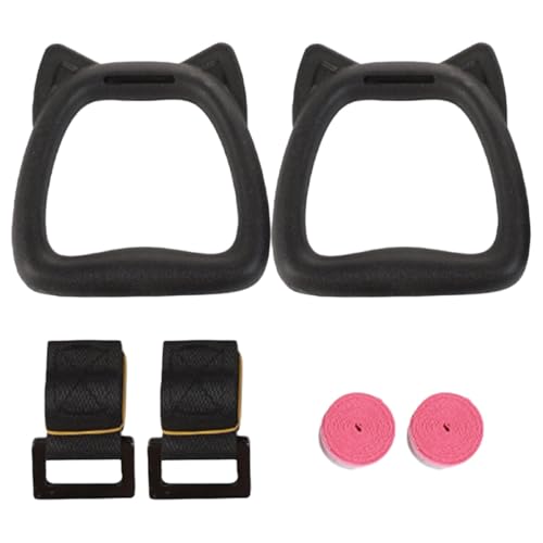 Anillas de gimnasia con correas ajustables y cuerda 2m para entrenamiento