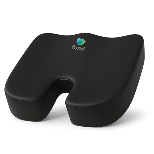 FOMI Extra Thick Water Resistant Seat Cushion (18" x 16" x 3.5") | Orthopedic Memory Foam | Incontinence and Spill Protection | Large Pillow for Car or Truck Seat, Office Chair, Wheelchair