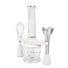 Elektrische mixer, geluidsarme en trillingsarme voedselmixer 3 niveaus instelbaar voor Groente- en Fruit Smoothies…