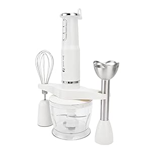 Handvoedselmixer, elektrische blender Roestvrijstalen messen voor het maken van fruitsmoothies voor babyvoedingsproces