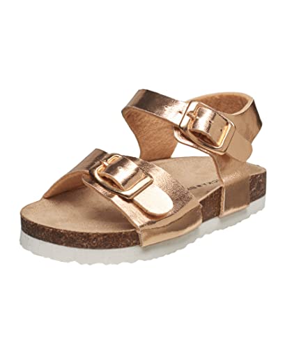 Image of Lucky Brand Unisex-Child Kids' Blanc 2 Strap Sandals Little Kid /Toddler