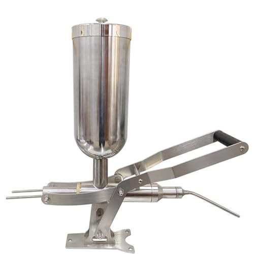 Máquina de llenado de donas manual comercial, inyector de crema de acero inoxidable para uso en cocina y restaurante