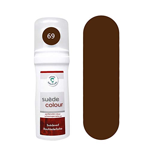 Cathiel Tinte Spray para zapatos de ante y nobuck - 80 ml - coñac