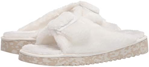 Dr. Scholl's Shoes Women's Staycay OG Slipper, Tofu Faux Fur, 8 | Image 6