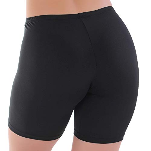 Bermuda para usar embaixo da roupa | Estética cor:preto;tamanho:G