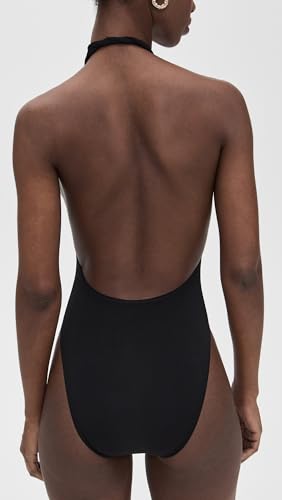 Norma Kamali Women's Cross Halter Mio One Piece3