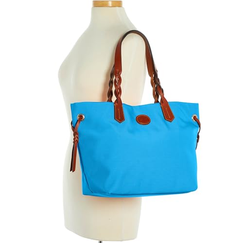Image of Dooney & Bourke Tote Bags for Women, Nylon Shopper with Long Straps