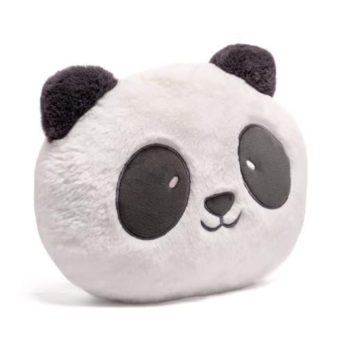 Image of Mirada Black Panda Soft Face Toy - 30 cm| Adorable Plush Animal for Kids, Toddlers, and Girls | Soft and Cuddly Stuffed Toy | Ideal for Birthday Gifts /Christmas /Diwali