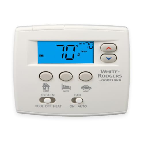 White-Rodgers 80 Series Blue, Non-Programmable Thermostat, 1F86EZ-0251