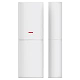 Beghelli - Sensore Apertura Wireless DOM‑E Beghelli, Porte e Finestre, 300 m, Batteria CR123A