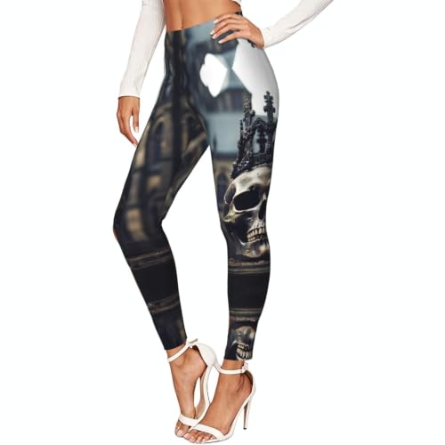 Leggings de esqueleto con compresión suave para moldear tu figura en el gimnasio