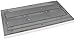 Plate Magnet with Aluminum Housing, Overall Dimensions 14.53" Width, 8" Length, 1.25" Thick, 1 Each