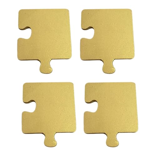 Posavasos para mesa de café, posavasos de madera, posavasos de protección para rompecabezas, portavasos decorativos de protección de mesa, para el hogar, cafeterías y oficinas