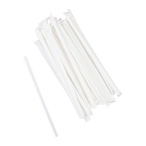 Pitillos gigantes transparentes de papel 7.75 pulgadas, 7200 unidades miniatura 3