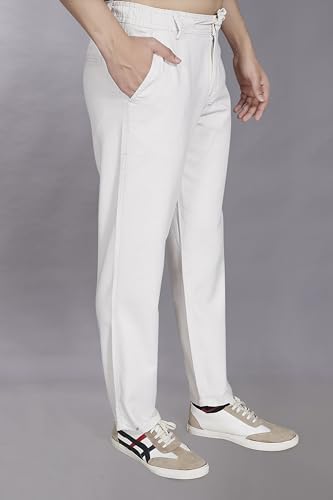 Image of DIVISIVE Men's Relaxed Fit Cotton Linen Blend Trousers