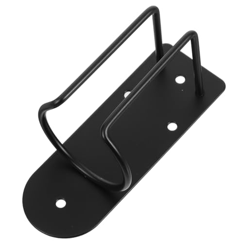 IWOWHERO 1PC Stylish Barber Hair Clipper Holder Stainless Steel Electric Shaver Rack Wall Mounted Organizer Hair Trimmer Cutter Stand