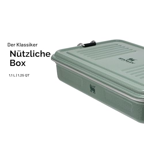 STANLEY 1913 Useful Classic Box 1.2L - Spülmaschinenfest - Lunchbox aus Edelstahl - Stapelbare Sandwich-Box - BPA-Frei - Sicherer… – Ansicht 3