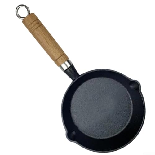 Ideal Solution - Sartén compacta para huevos con agarre cómodo (15 cm)