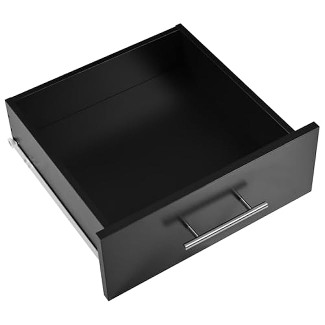 Versatile Kitchen Island with Drop Leaf for Enhanced Space Management, Mobile Storage Cart with Pull-Out Organizer, Two Drawers and Towel Rack, Black-sHSfzvY7