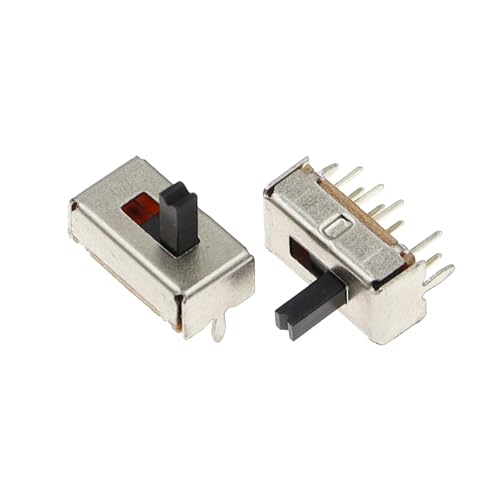 Interrupteur à bascule SS23D07 3 positions 8 broches pour circuits imprimés - 2