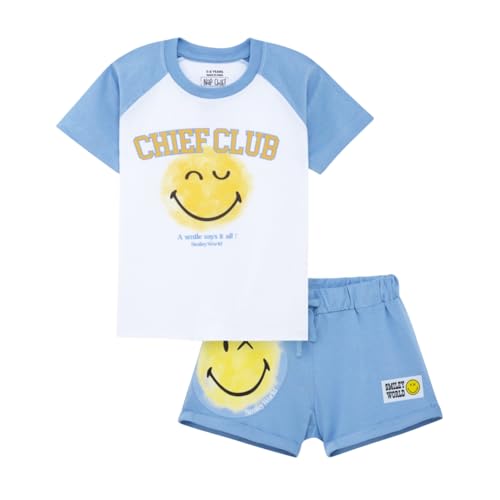 Image of Nap Chief Girls Cotton Cartoon Characters and Printed Co ord Sets, T Shirt and Shorts for Casual Wear