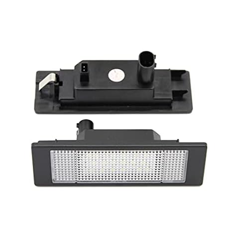 MOLEAQI Led Number License Plate Lights For B-MW E63 E64 E81 E85 E86 E87 650i M6 Z4 645Ci Plug-N-Play Car-Styling Led Replacement Lights Cover