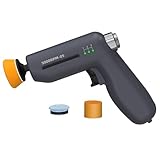 Akku-Pufferpolierer – 13,4 x 14,6 cm Auto-Poliermaschine, Kratzer-Reparaturmaschine | Ergonomisches Kfz-Wachsgerät, Mini-Kratzer-Autopolierer | Für Anhänger, LKW, Limousine, Automobil-Picku