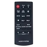 Replacement Remote Control Applicable for Panasonic Compact Stereo System SC-HC58 SC-HC38 SC-HC58DB SC-HC38DB