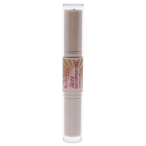 Rimmel Insta Contour Duo Stick, Light, 0.28 Ounce
