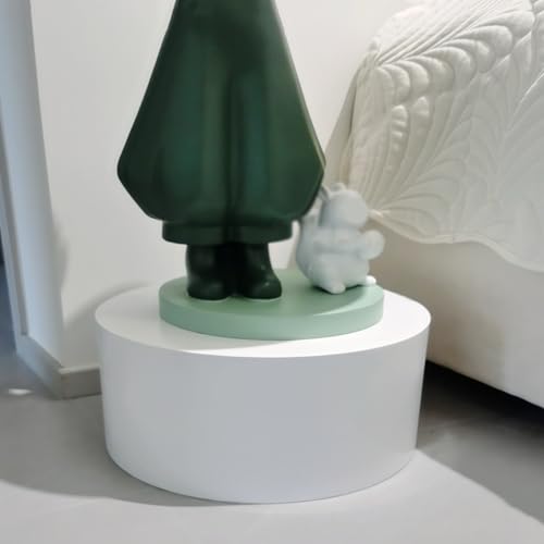 Présentoir rond magasin vêtements base lestée sable 30cm