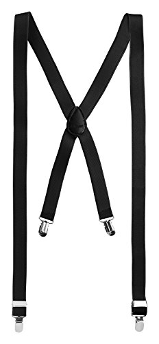 BomGuard bretelles homme forme X 3,5cm,noir Cover