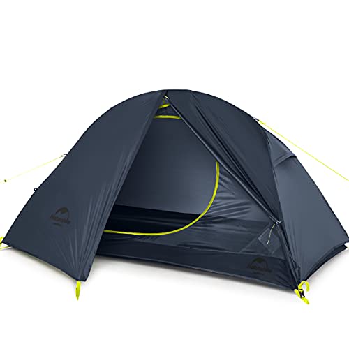 Naturehike Ultraleichtes Zelt Trekkingzelt für 1 Personen Zelt 3-4 Saison für Camping Wandern...