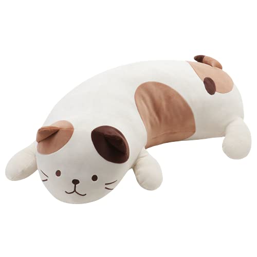 Amazon.co.jp: ふくふくにゃんこ 抱き枕 柔らかタッチ カーブ形状 体に