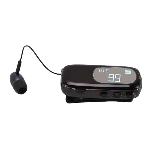 Audífono Bluetooth Retráctil con Pantalla LCD y Alerta Vibratoria miniatura 1