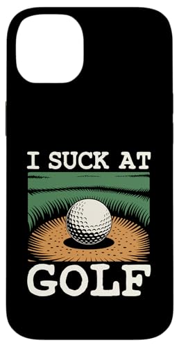 I Suck At Golf Joke ʔSt s Ȓj St X}zP[X iPhone 14 Plus p