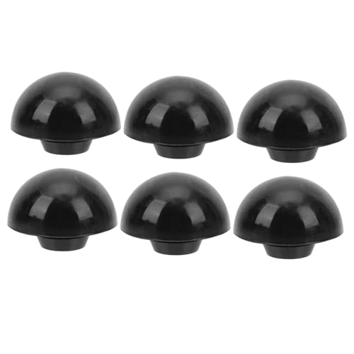 Alasum 6pcs Hollowing Drum Rubber Stopper Yoga Drum Cushion Ethereal Drum Parts Meditation Drum Pads Hand Drum Feet Yoga Accessories Ethereal Drum Support Percussion Simple