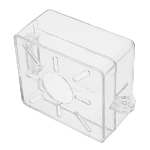 Cubierta de interruptor de 30 mm con base rígida transparente y protector anti-impactos