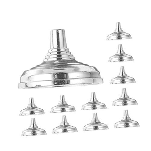 Cabilock 12 Stück Teiliges Tischflaggenständer aus Kleiner Flaggenhalter für Büro Outdoor Dekoration und Partys Stabiler Runder Silberner Sockel für Vielseitige Anwendungen