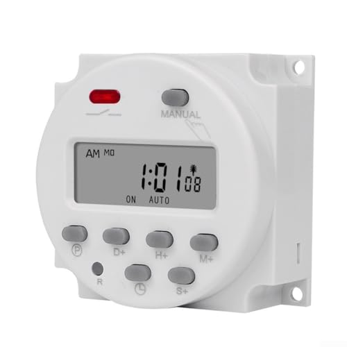Temporizador programable flexible del poder con batería recargable de larga duración de reserva (AC220V)