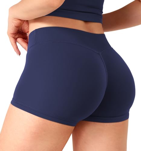 YEOREO Women's Low Rise Biker Shorts 2.5